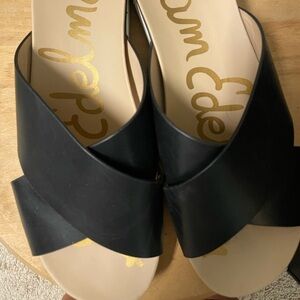 Sam Edelman slip on leather sandal